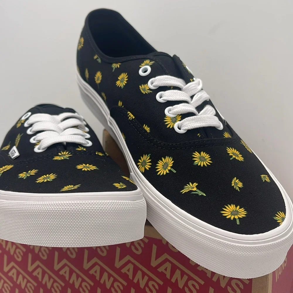 Vans Men’s Black Sneakers with Yellow Floral Print Authentic
Better Nature Black - Picture 5 of 16